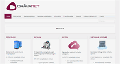 Desktop Screenshot of dravanet.hu